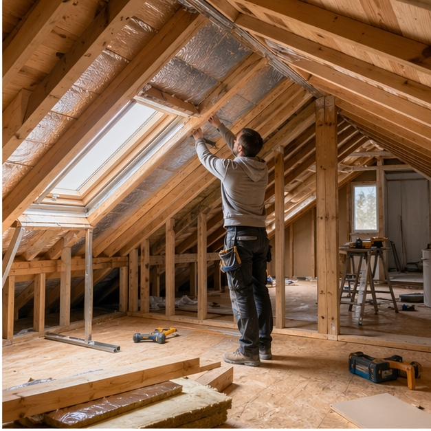 Combles ou volume à reprendre pour Rénovation et transformation