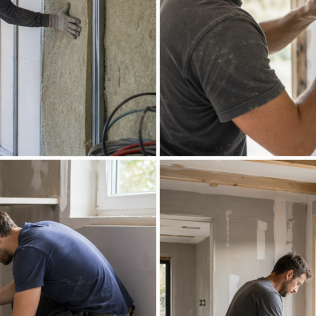 Isolation et cloisons pour Isolation : penser enveloppe, continuité et usage plutôt qu'empilement de matériaux