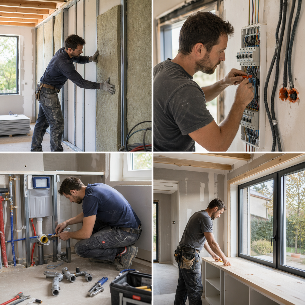 Plomberie pour Isolation : penser enveloppe, continuité et usage plutôt qu'empilement de matériaux